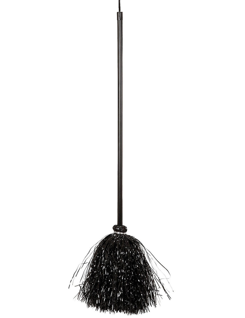 Balai de sorcière noir 90 cm Halloween