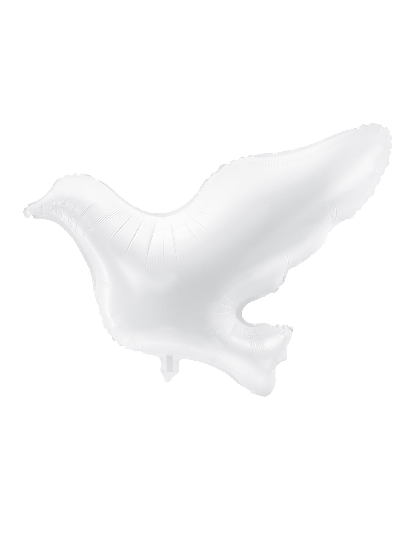 Ballon aluminium colombe blanche 77 x 66 cm