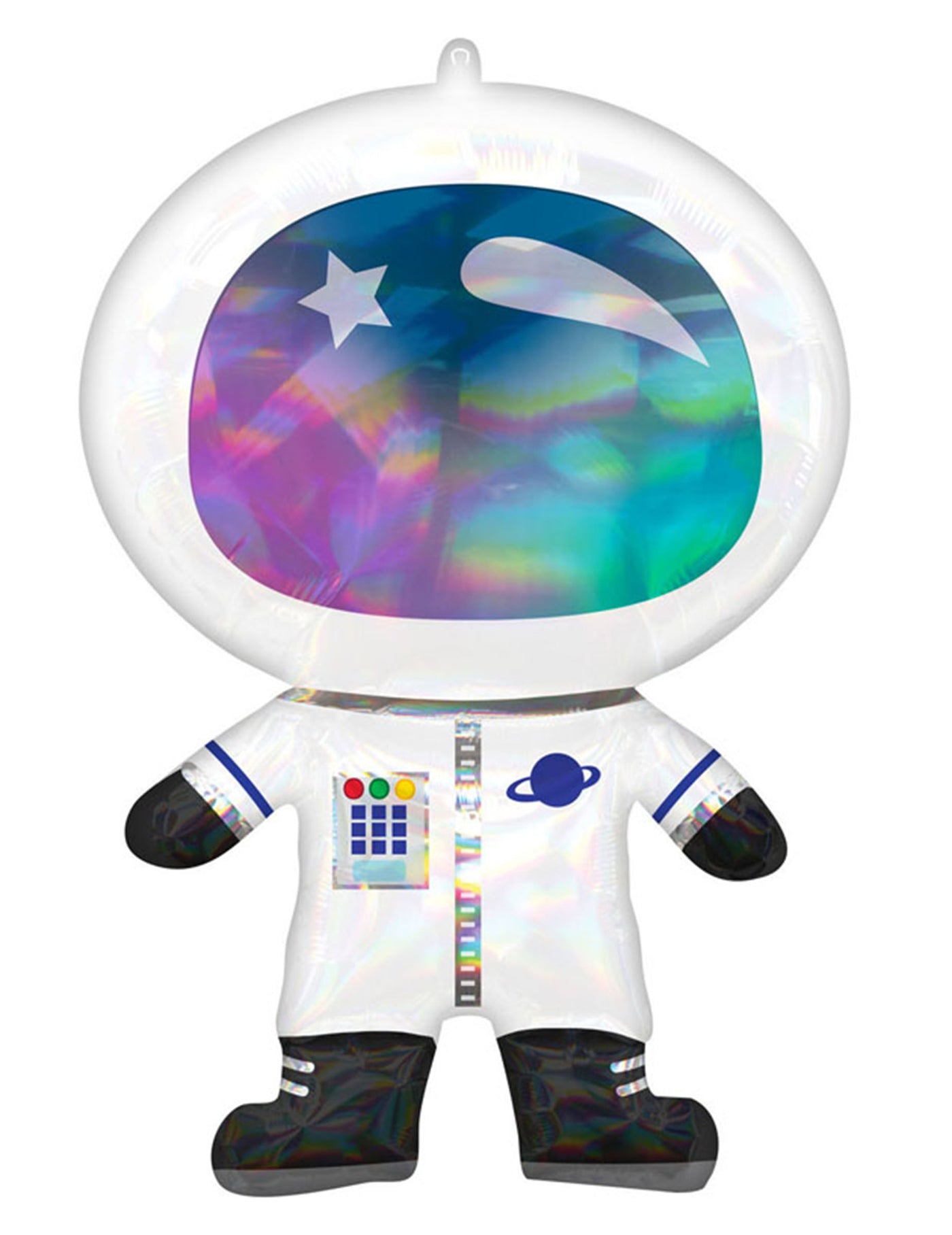 Ballon aluminium géant astronaute 76 x 50 cm