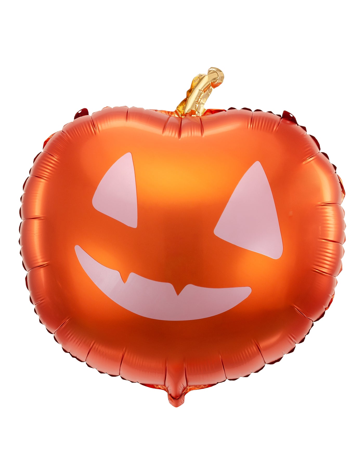 Ballon aluminium mat citrouille 40 cm