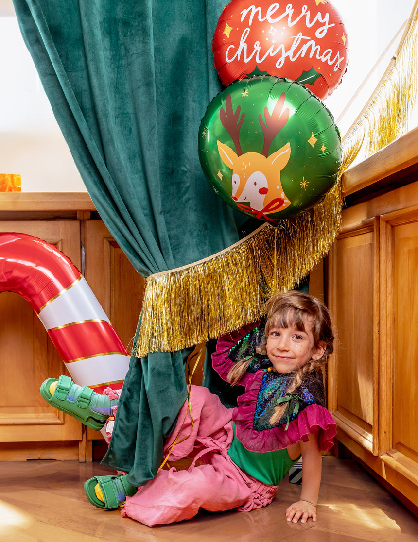 Ballon aluminium Merry Christmas 45 cm