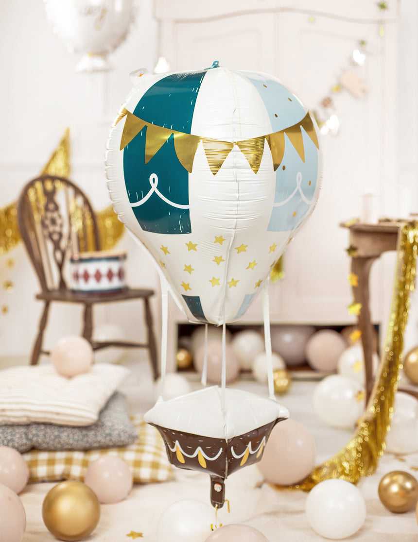Ballon aluminium montgolfière