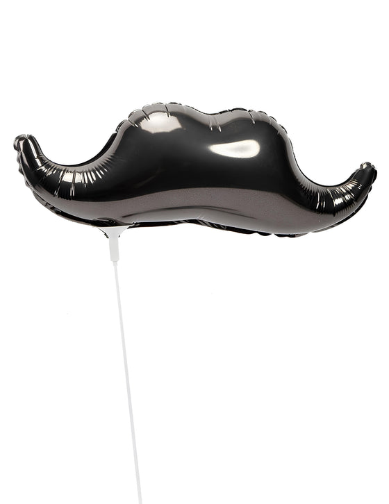 Petit ballon en aluminium Moustache 35 cm