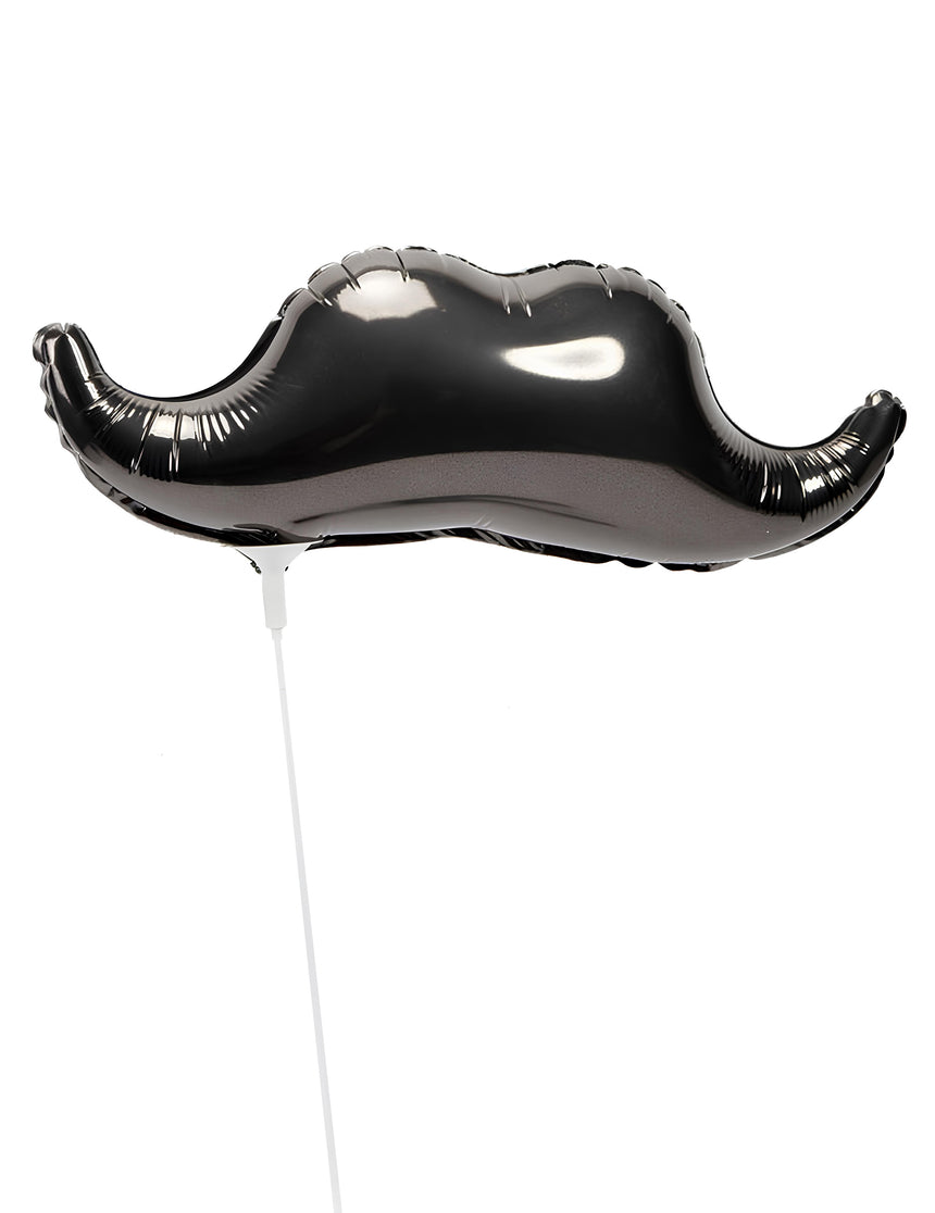 Petit ballon en aluminium Moustache 35 cm