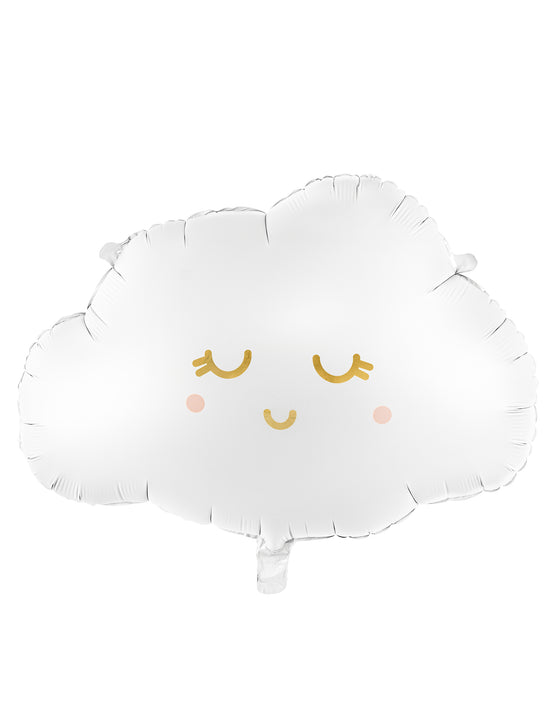 Ballon aluminium nuage souriant 51 x 35,5 cm