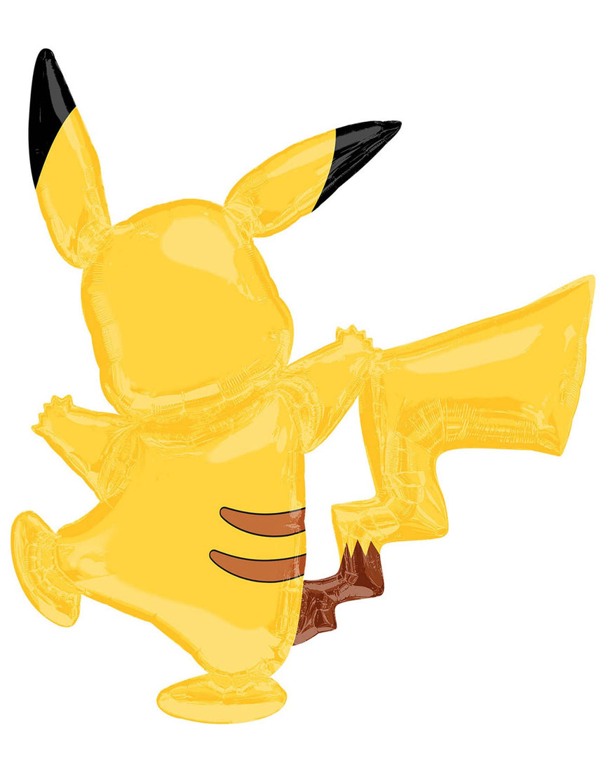 Ballon aluminium géant Pikachu Pokémon 1.32 x 1.44 m