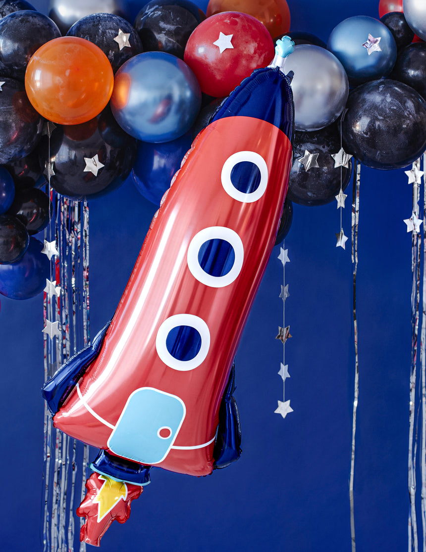 Ballon en aluminium fusée 44 x 115 cm