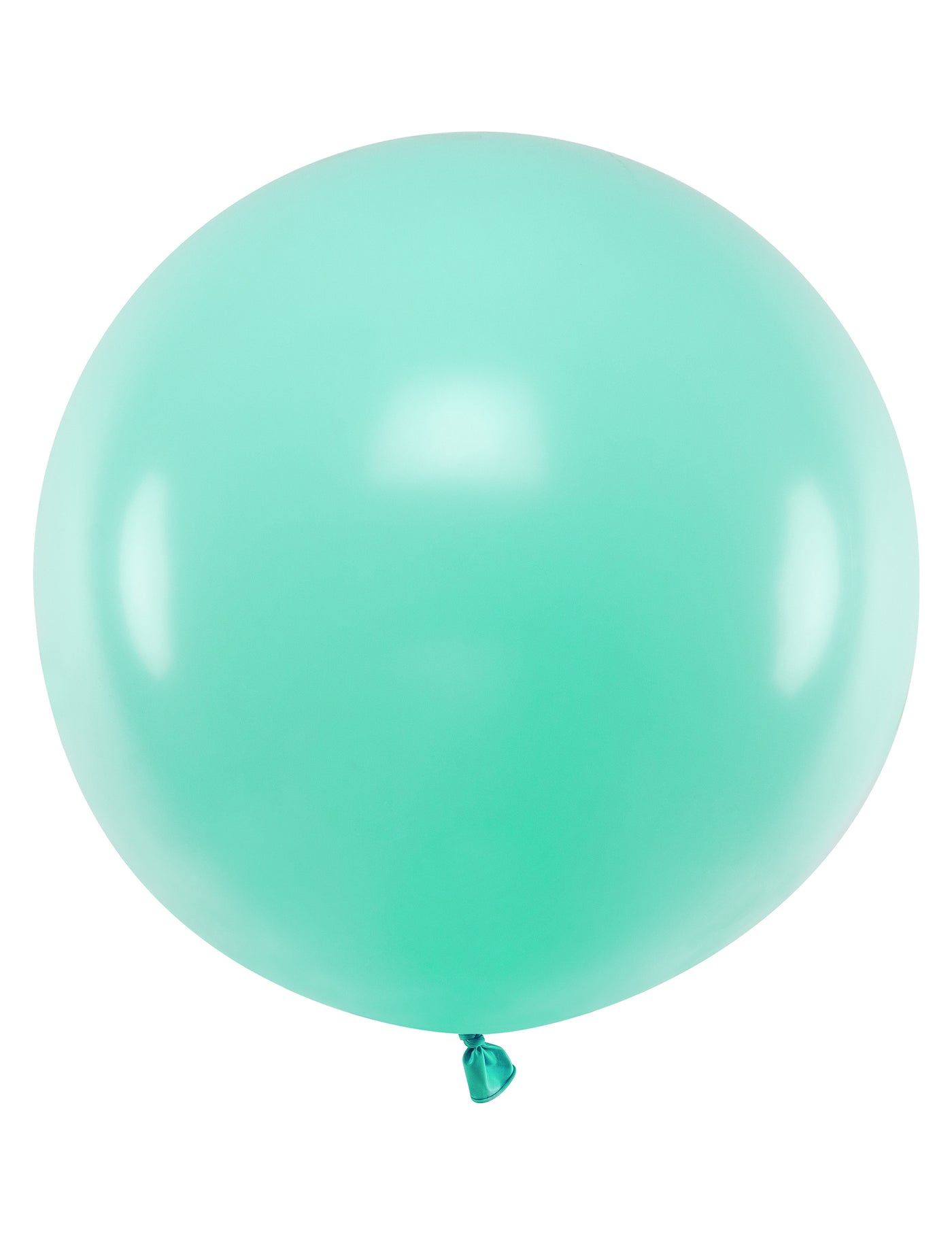 Ballon en latex géant menthe 60 cm
