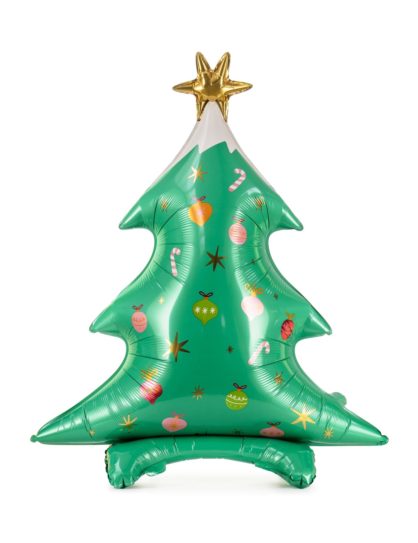 Ballon géant en aluminium sapin de noël 78 x 94 cm