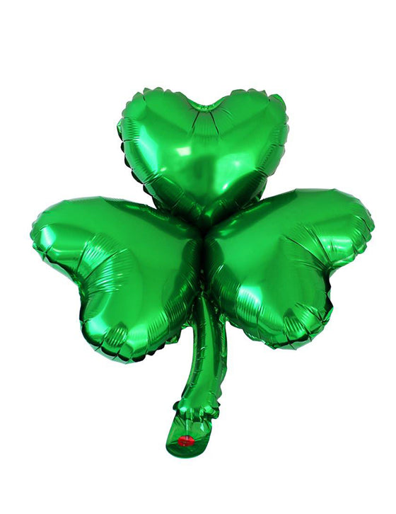 Ballon en aluminium trèfle St Patrick 40 cm
