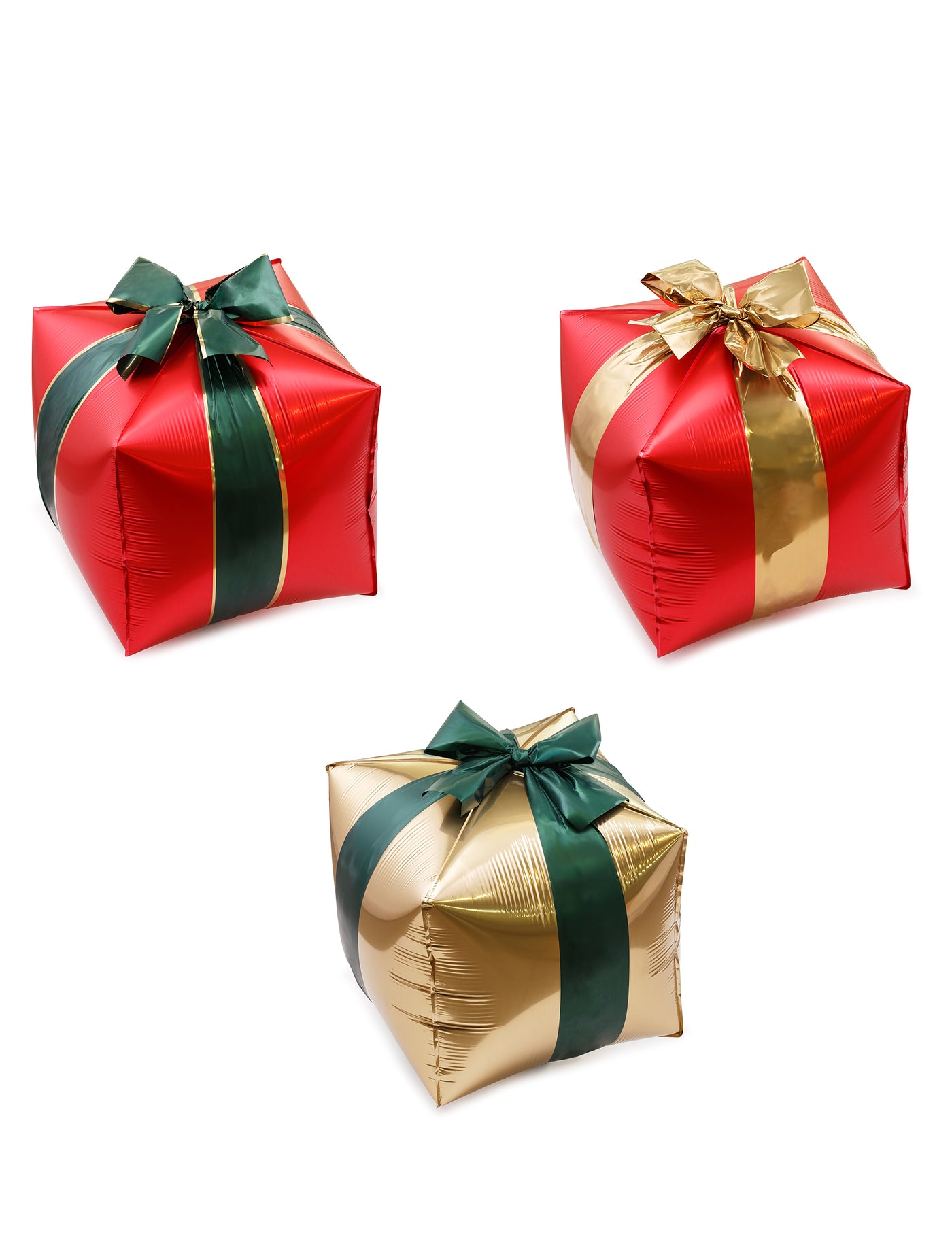 Ballons en aluminium Cadeaux de Noël 34 x 36 cm