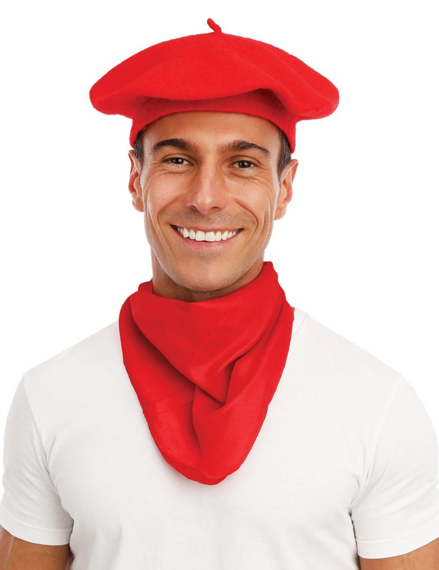 Bandana rouge féria adulte