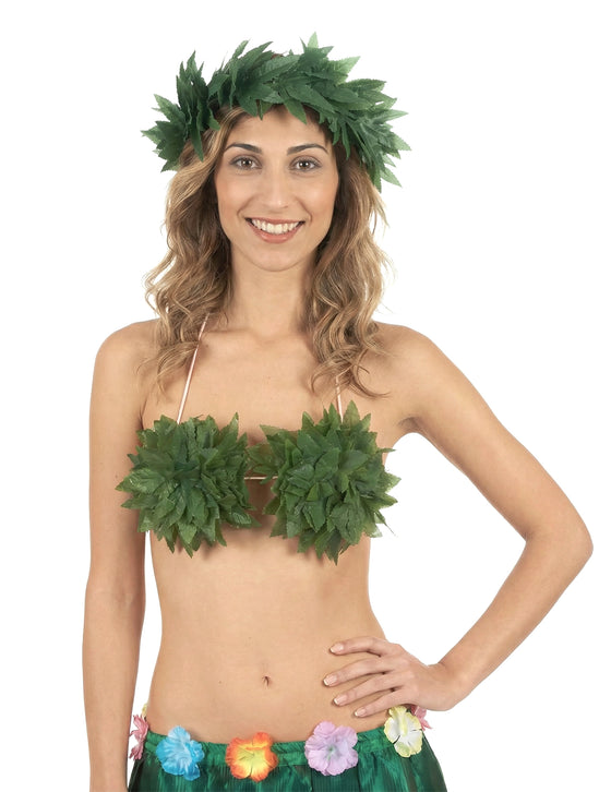 Bandeau feuilles tropicales