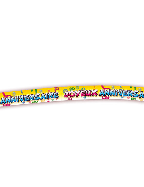Banderole Joyeux Anniversaire