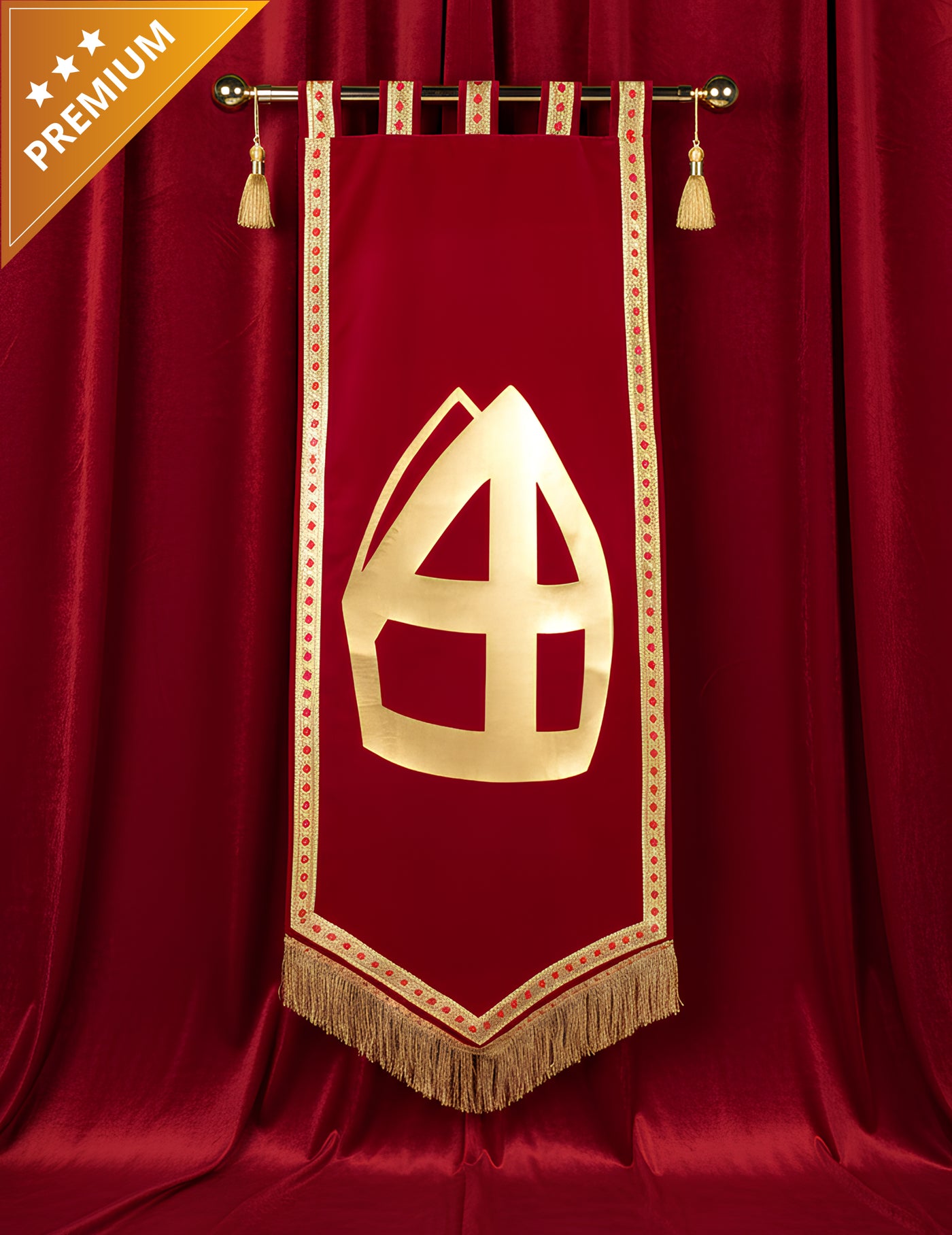 Bannière de Saint-Nicolas luxe