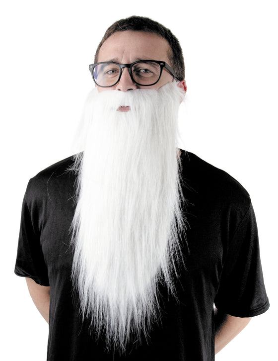 Barbe blanche longue adulte