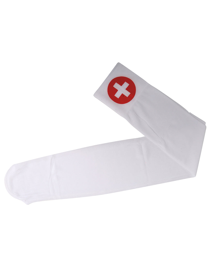 Bas infirmière avec croix femme
