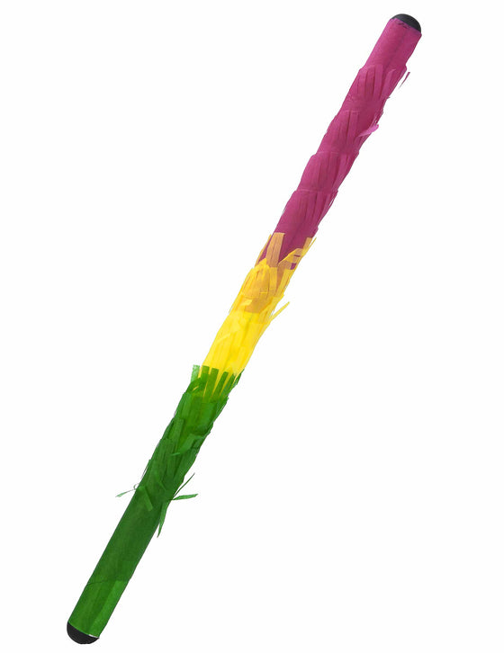 Baton piñata multicolore plastique rigide 50 cm