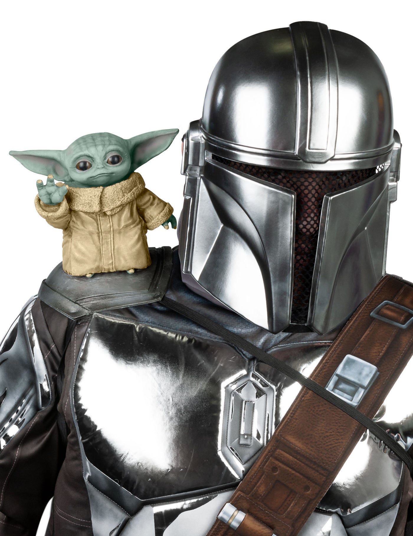 Bébé Yoda d'épaule