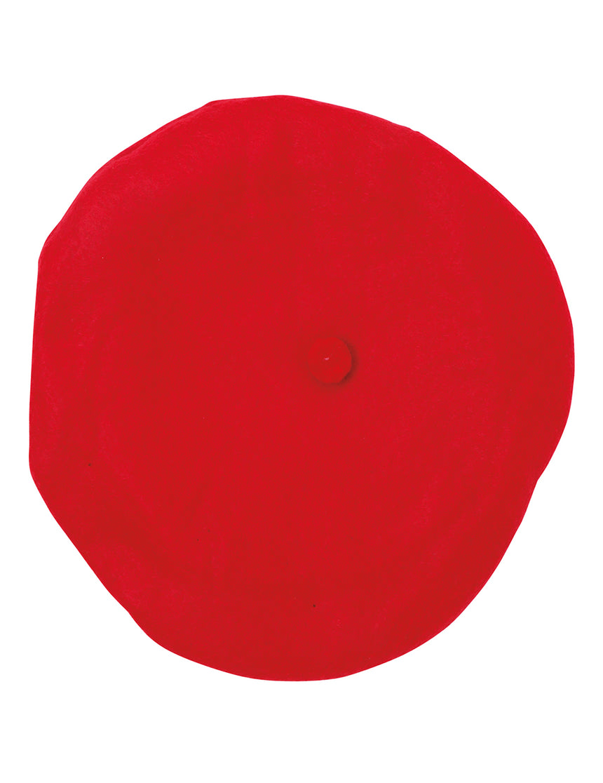 Béret basque rouge adulte