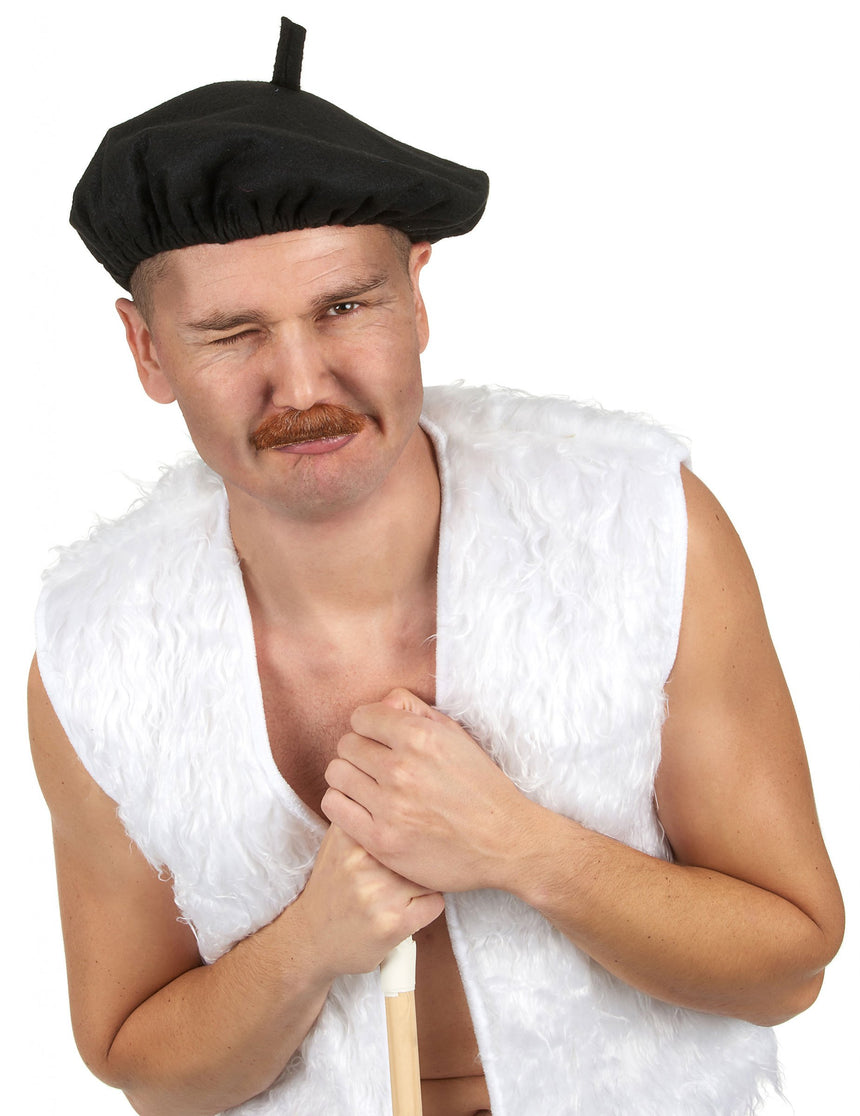 Béret traditionnel noir