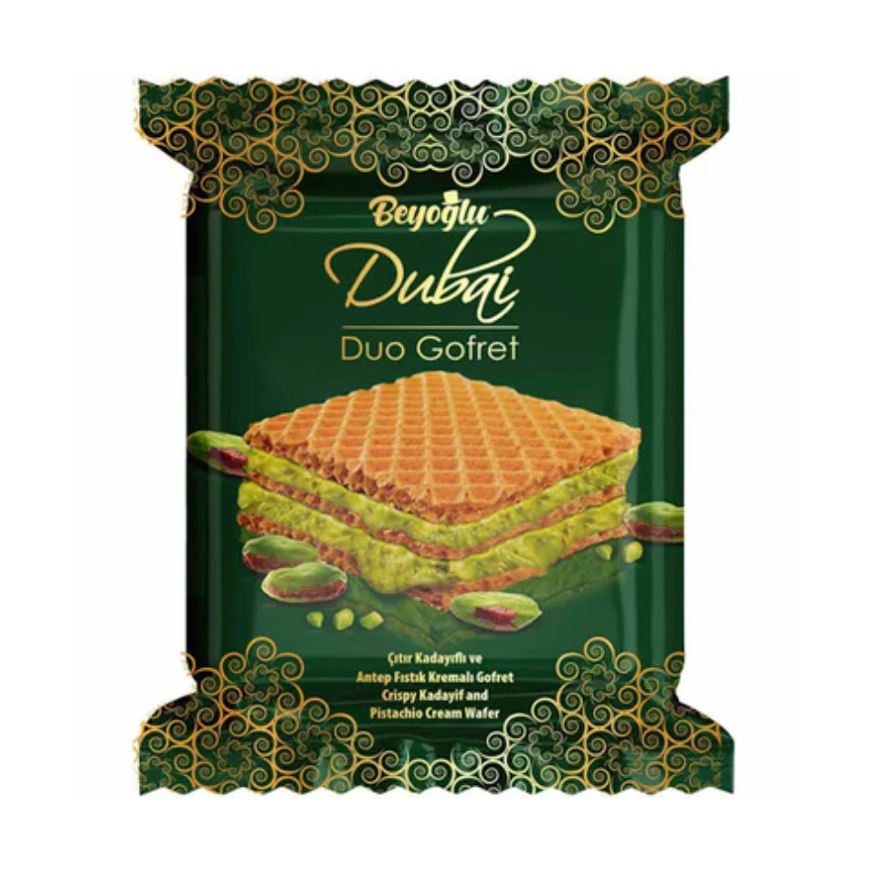 Beyoglu Dubai Duo Wafer Pistachio