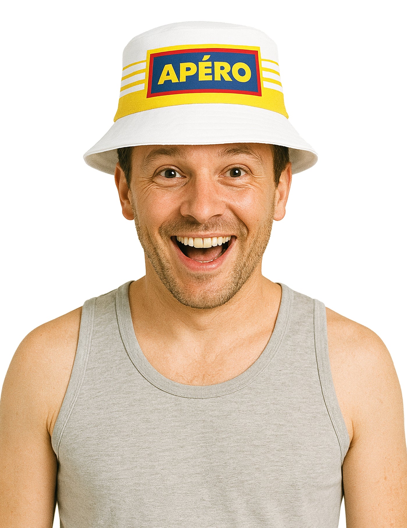 Bob apéro jaune adulte