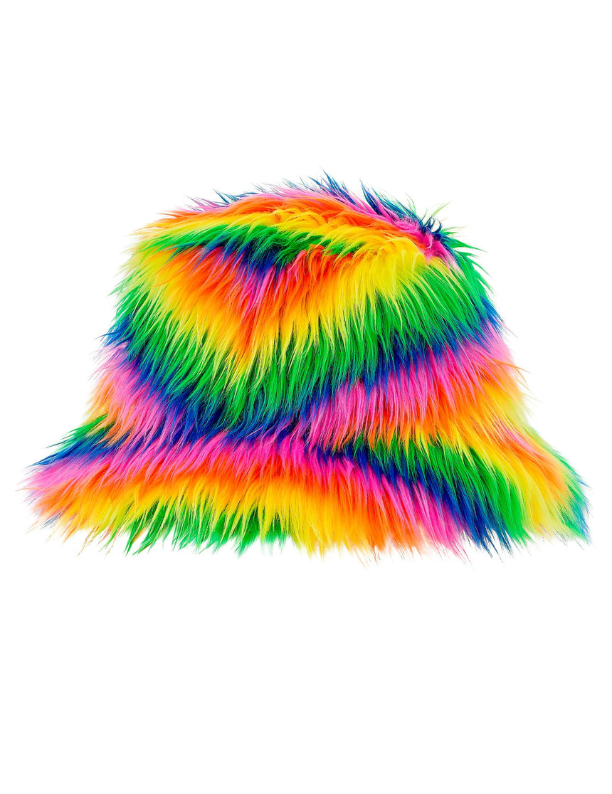 Bob en poils multicolore adulte