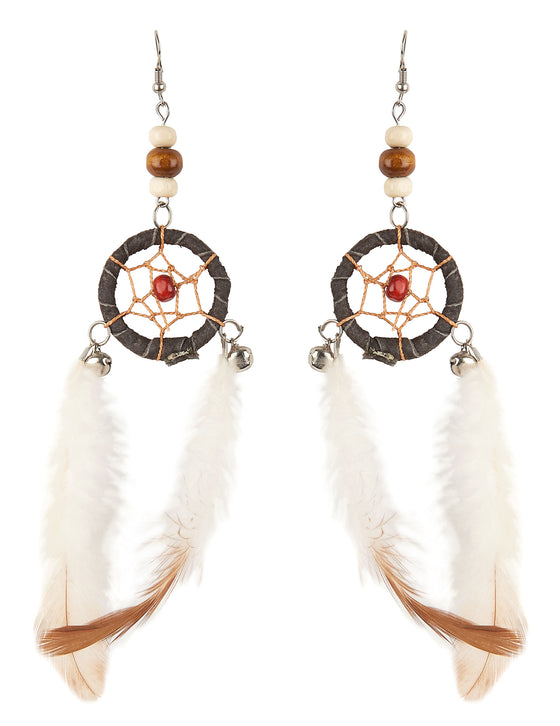 Boucles d'oreilles attrape-rêves adulte