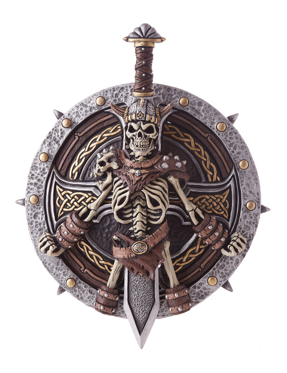 Bouclier et Epée Viking en plastique