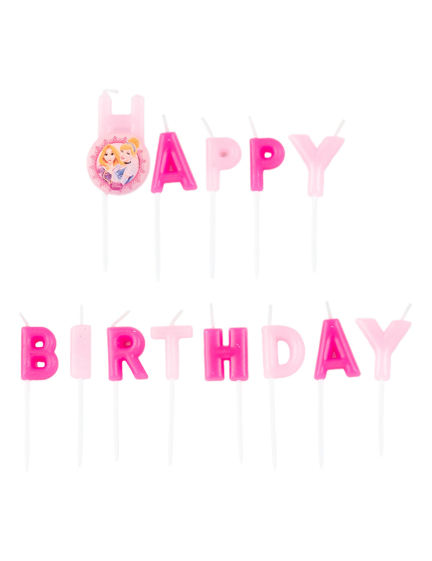 Bougies Happy Birthday Disney Princesses