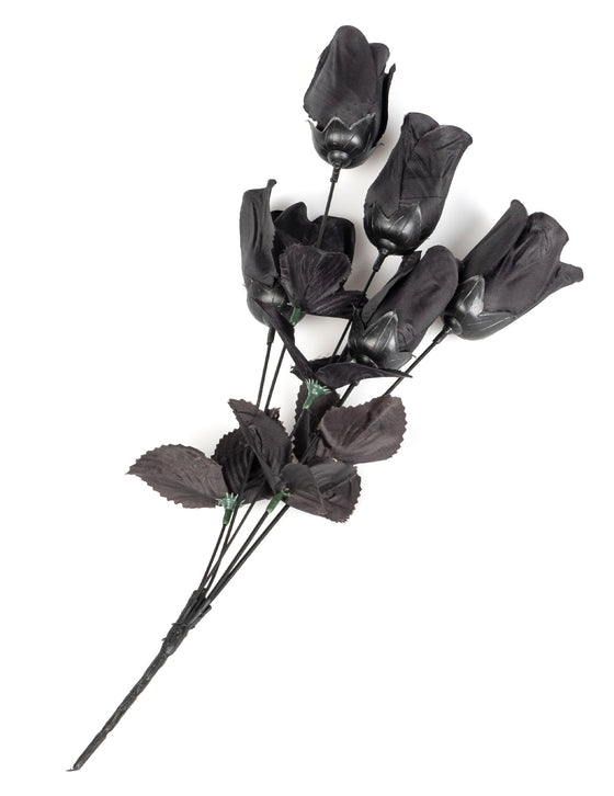 Bouquet roses noires