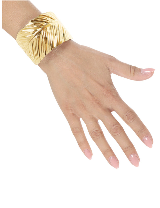 Bracelet feuilles d'or adulte