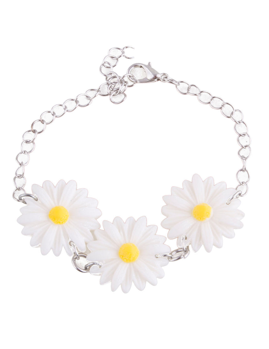 Bracelet marguerites adulte