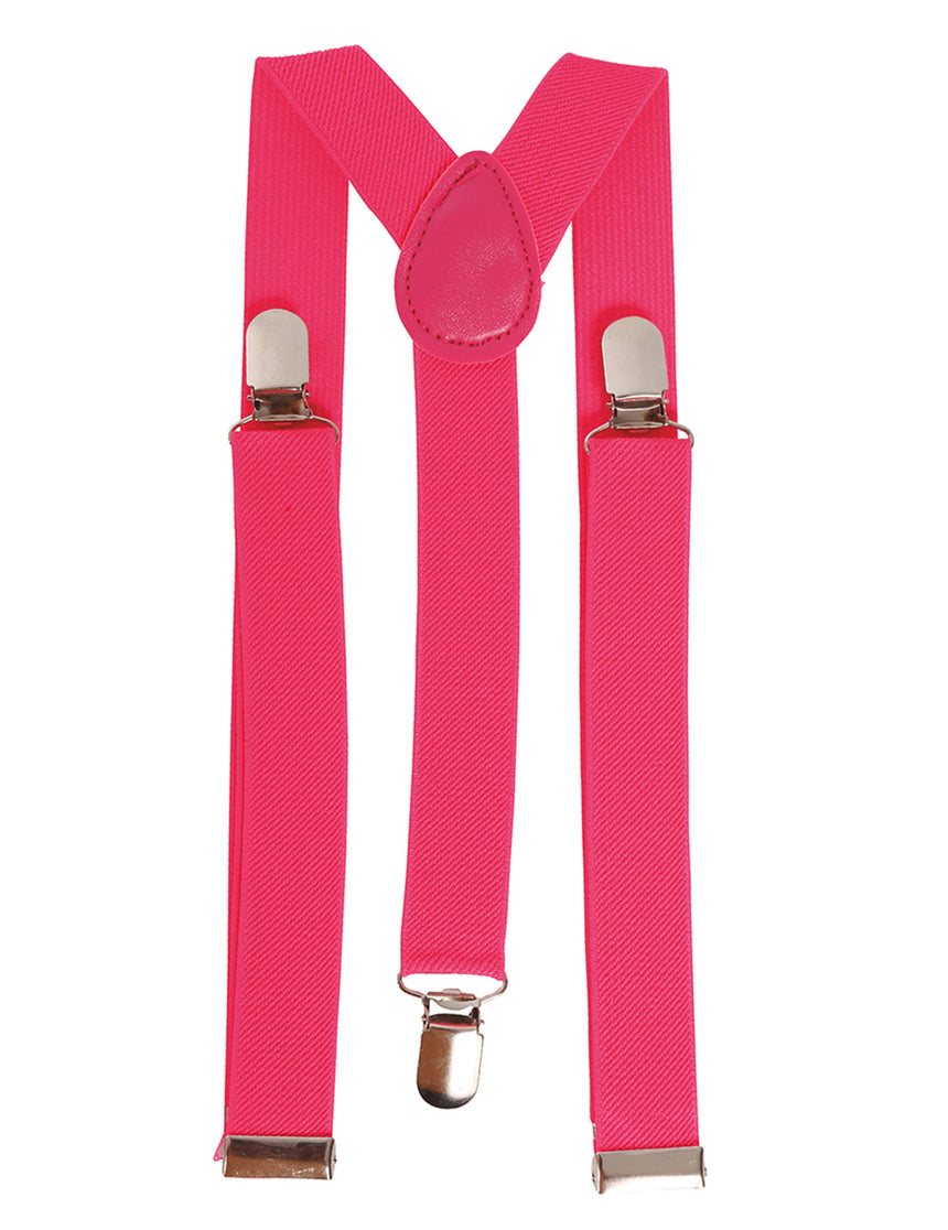 Bretelles roses adulte