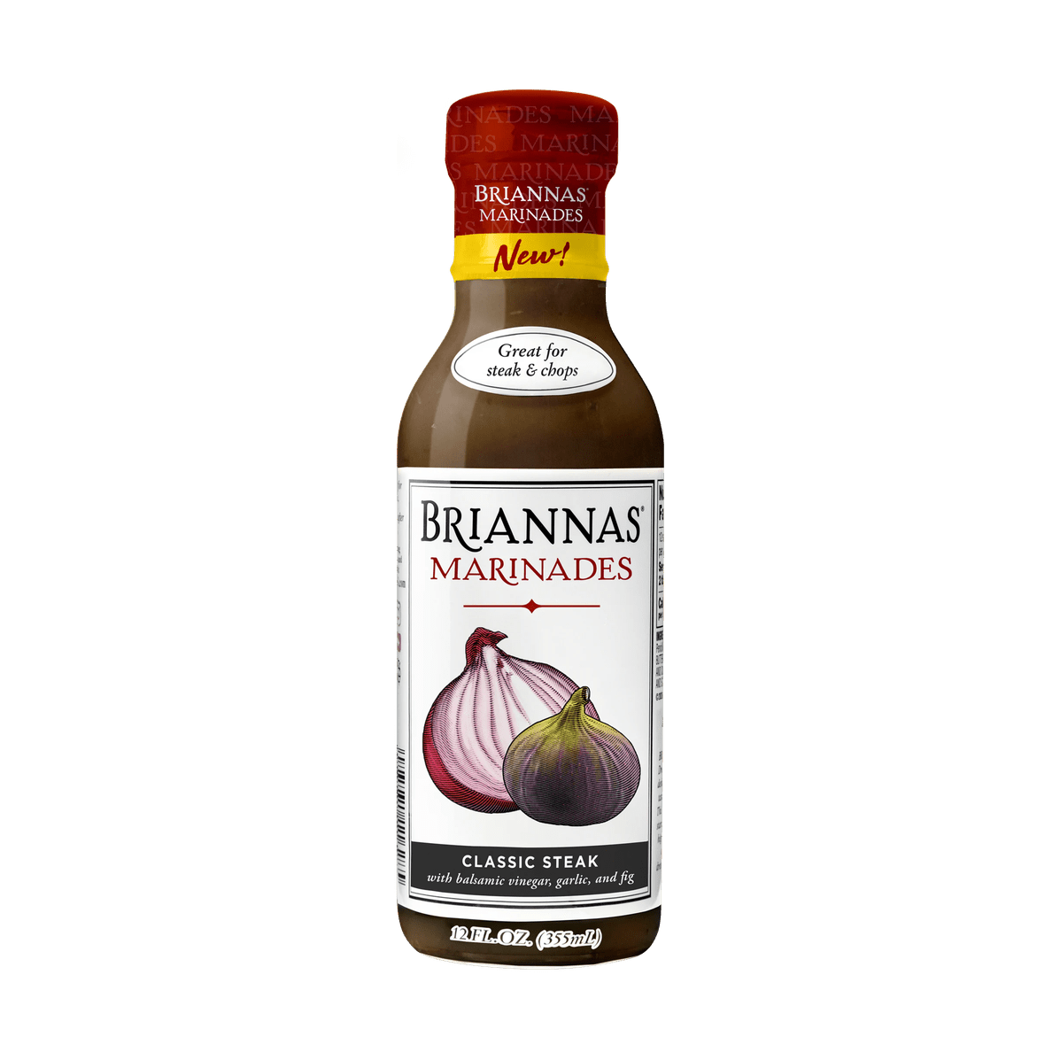 Briannas Marinades Classic Steak With Balsamic Vinegar & Garlic & Fig