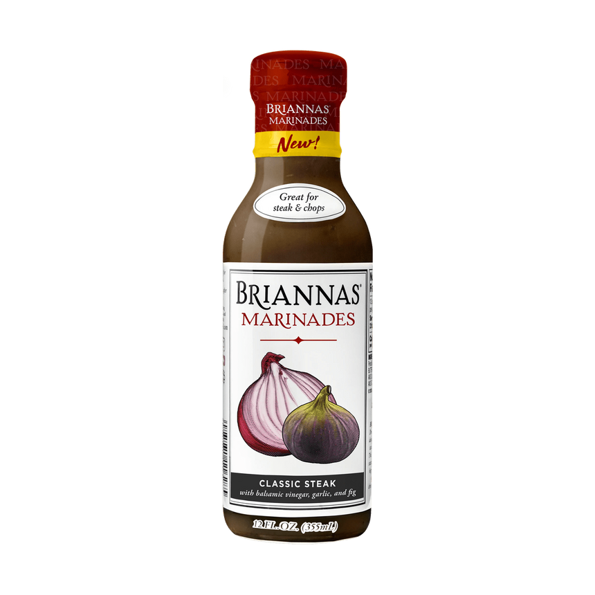 Briannas Marinades Classic Steak With Balsamic Vinegar & Garlic & Fig
