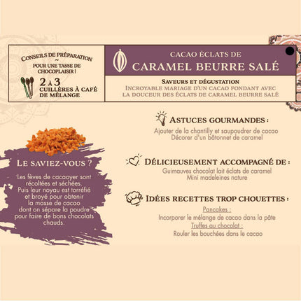 Cacao Eclats de Caramel Beurre Salé - 230g