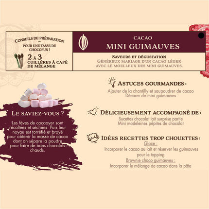 Cacao Mini Guimauves -190g