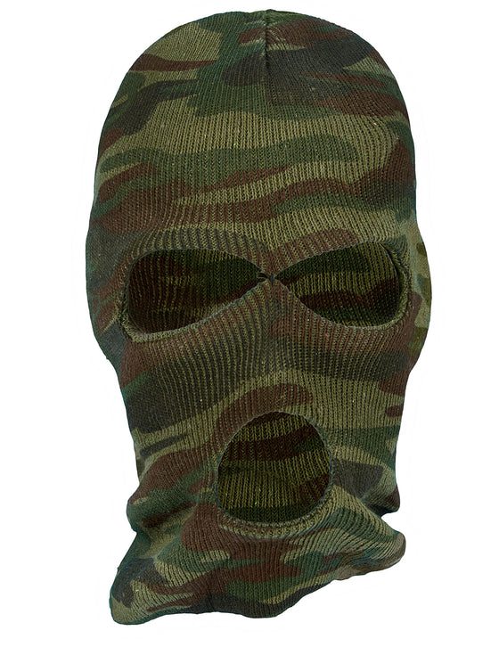 Cagoule camouflage adulte
