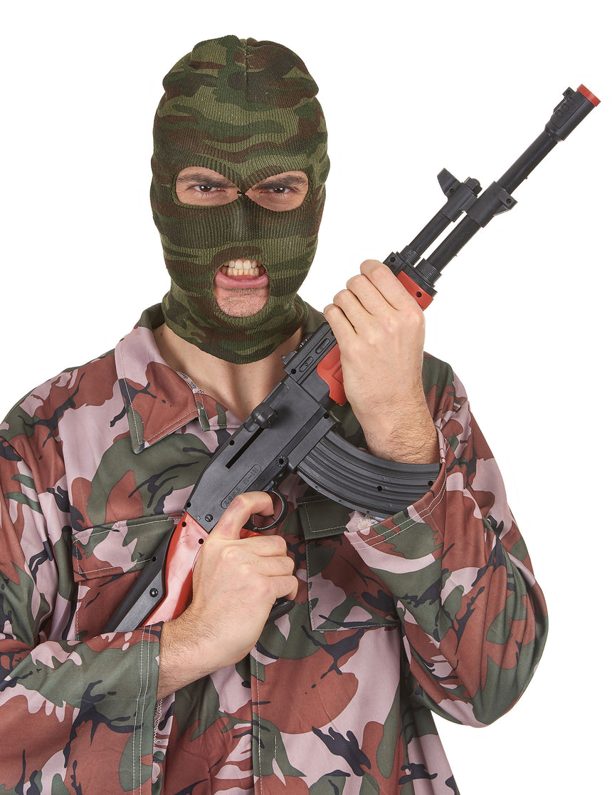 Cagoule camouflage adulte