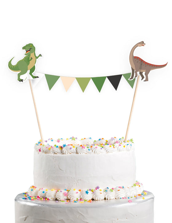 Cake topper Grands Dinosaures