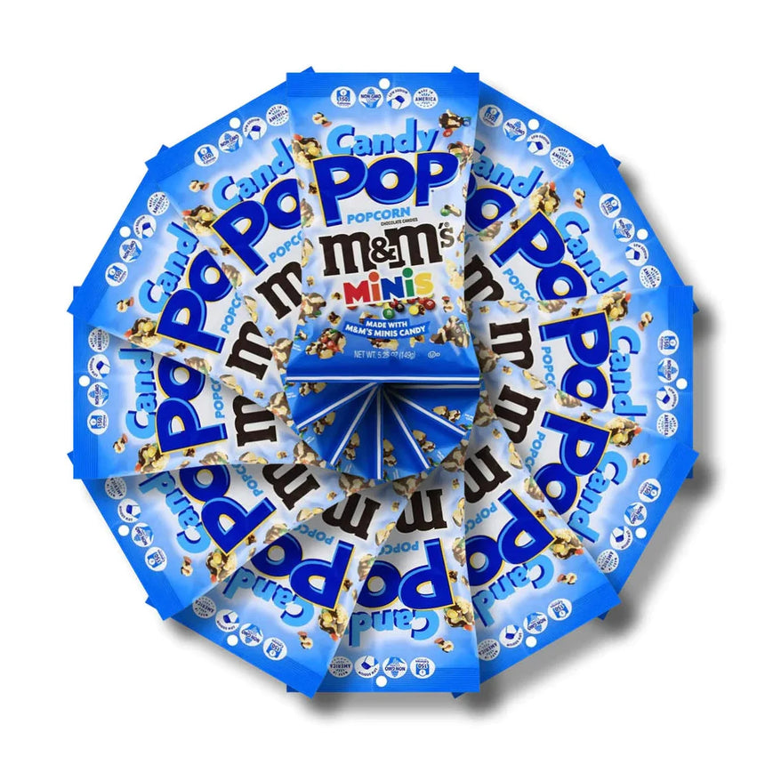 Candy Pop Popcorn M&m's Minis