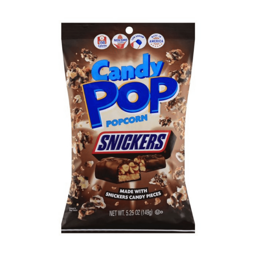 Candy Pop Popcorn Snickers