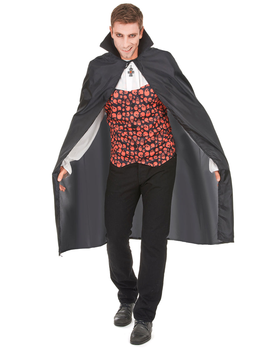 Cape noire de dracula Halloween homme