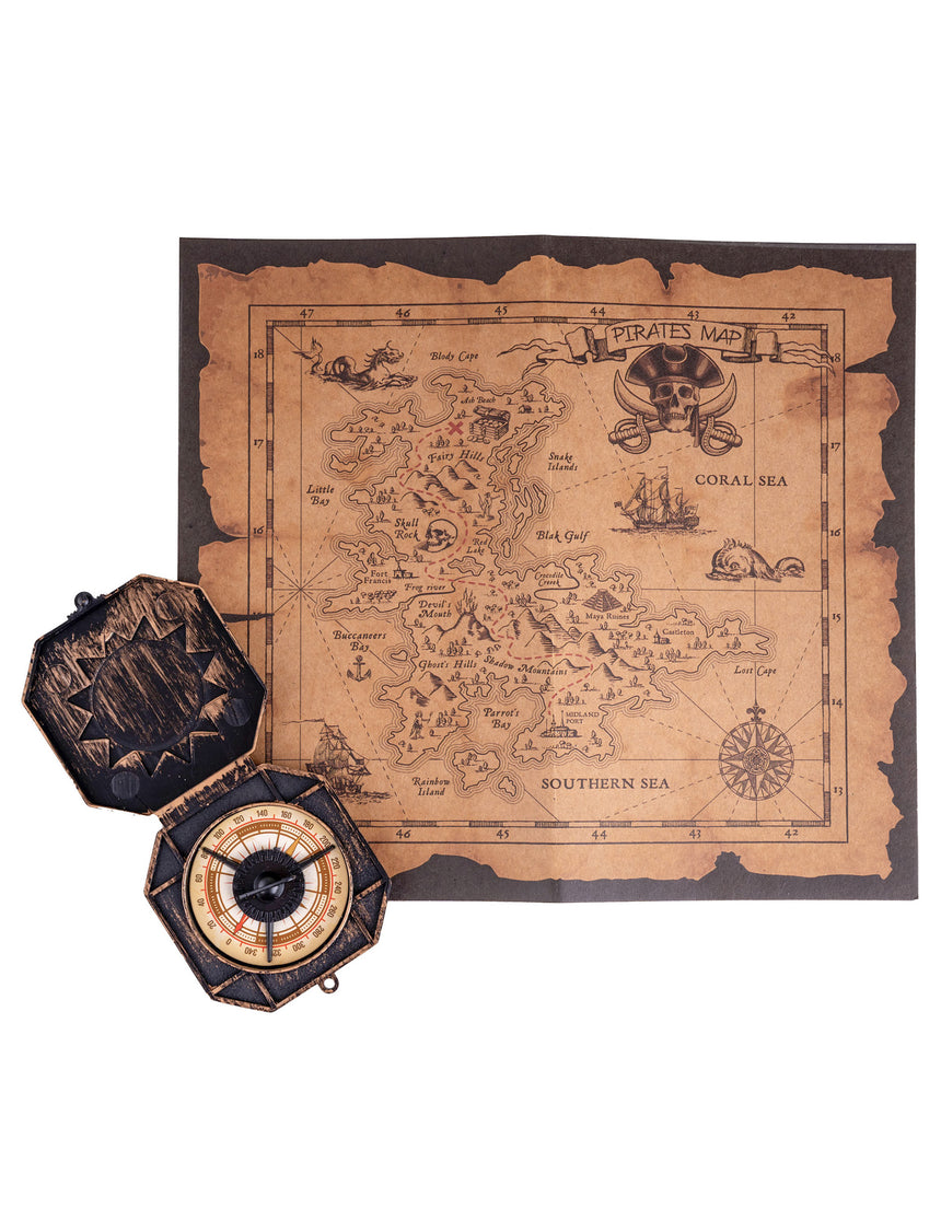 Carte au trésor pirate