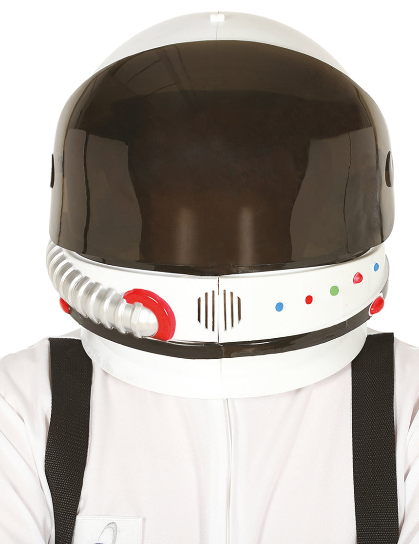 Casque astronaute visière amovible adulte