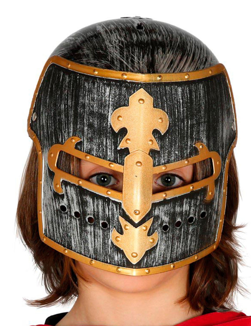 Casque chevalier médiéval enfant