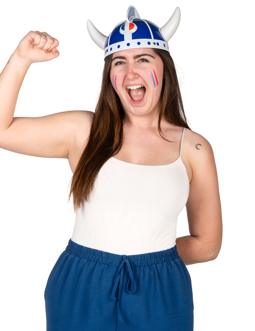 Casque gaulois supporter adulte