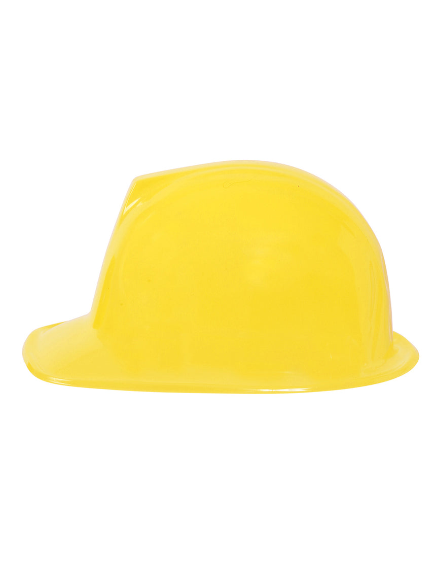 Casque ouvrier du bâtiment enfant jaune